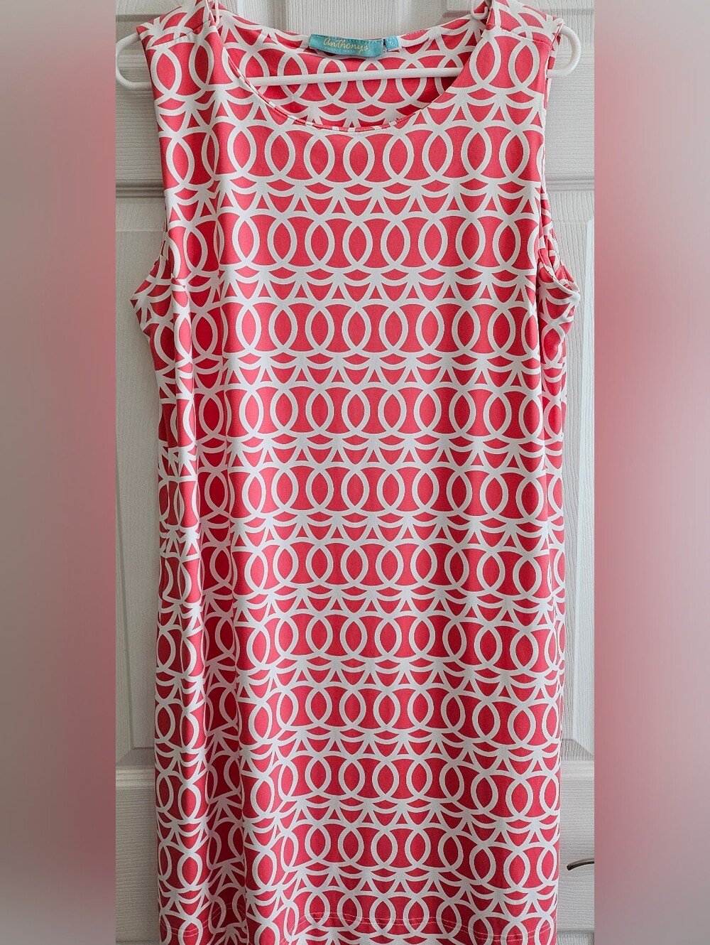 Lulu B (Anthonys) XL Sundress Coral Sleeveless Activeware UPF Beachy